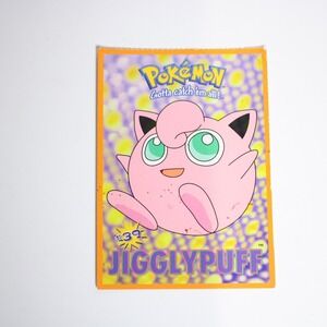 Jigglypuff Pokemon Postcard Vintage 90s Nintendo #39 Nerd Gamer Retro Unposted